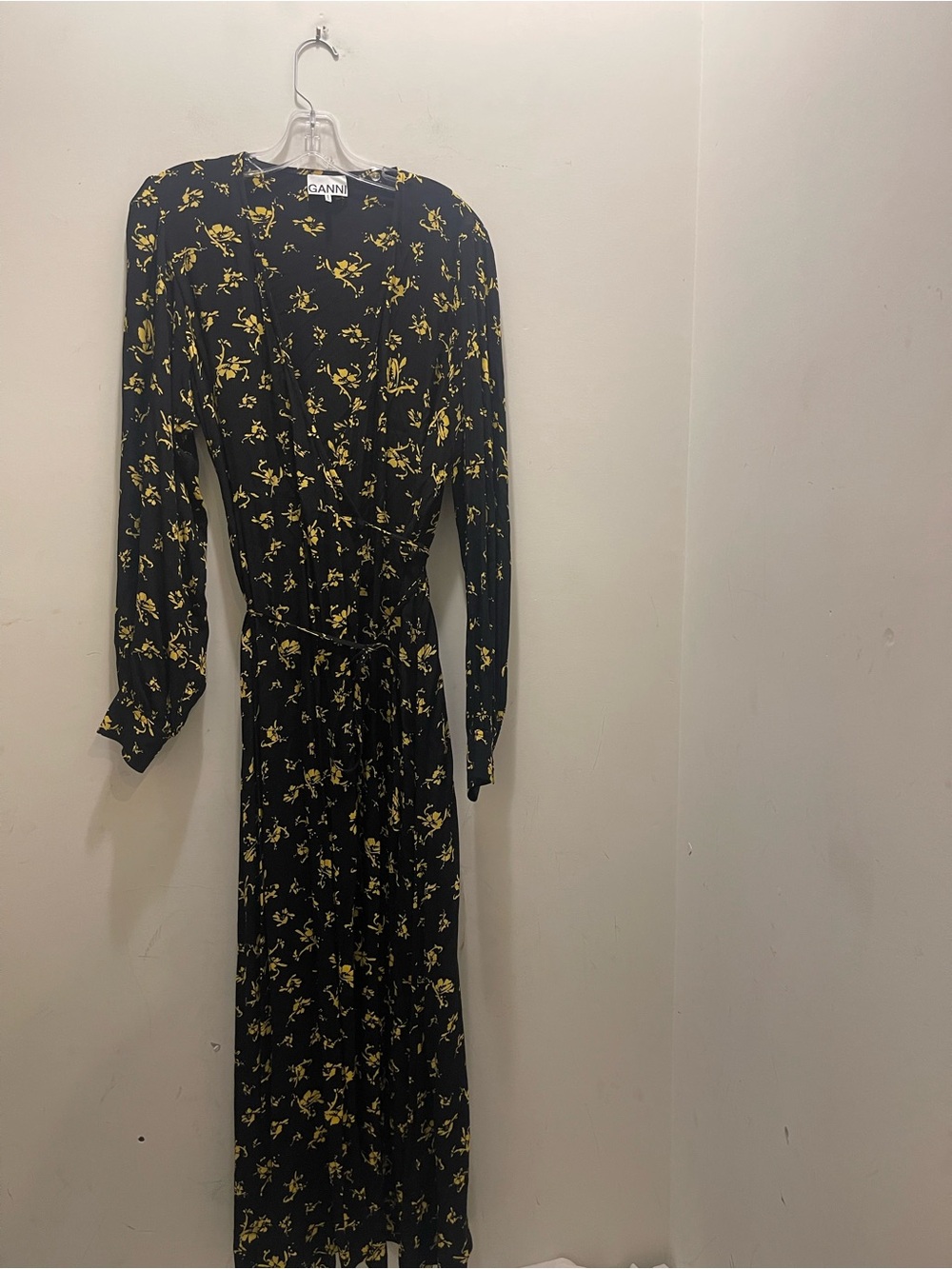 GANNI Maxi Wrap Deess